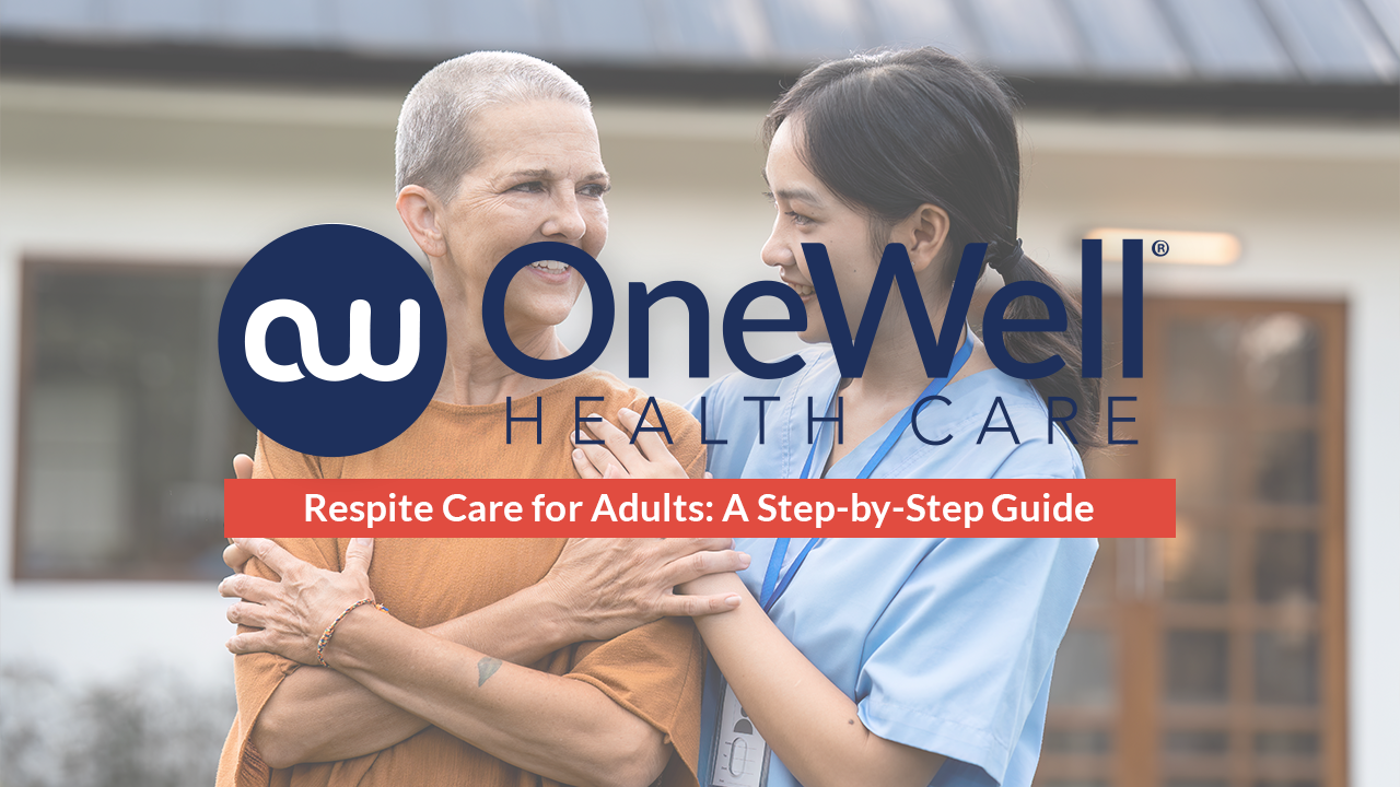 Respite Care for Adults: two women standing next to each other in front of a building