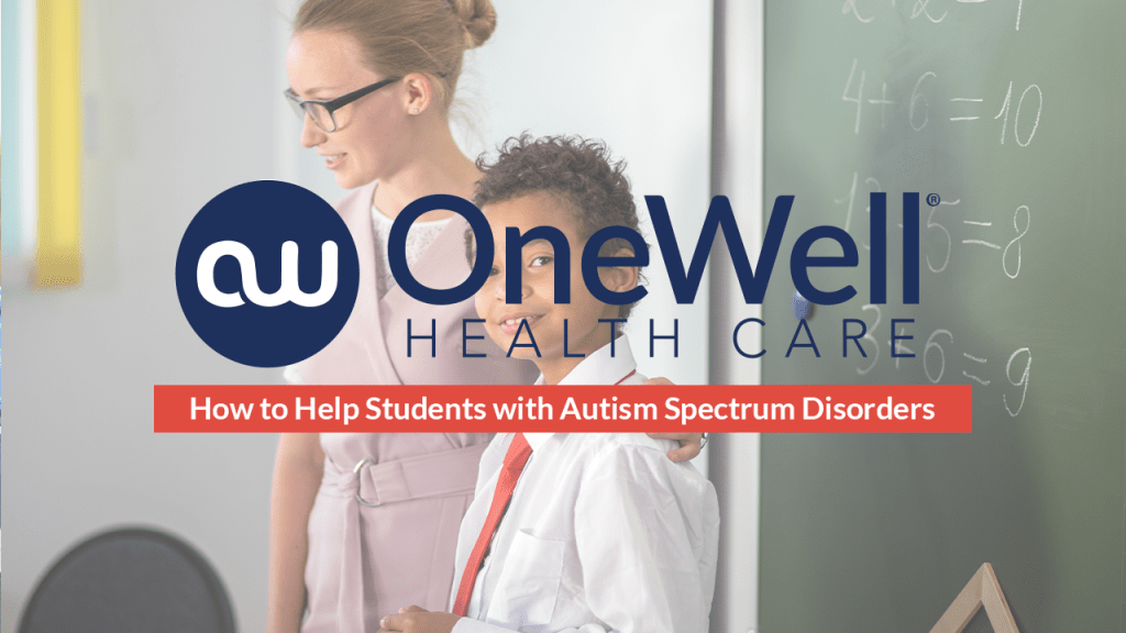 how to help students with autism spectrum disorders